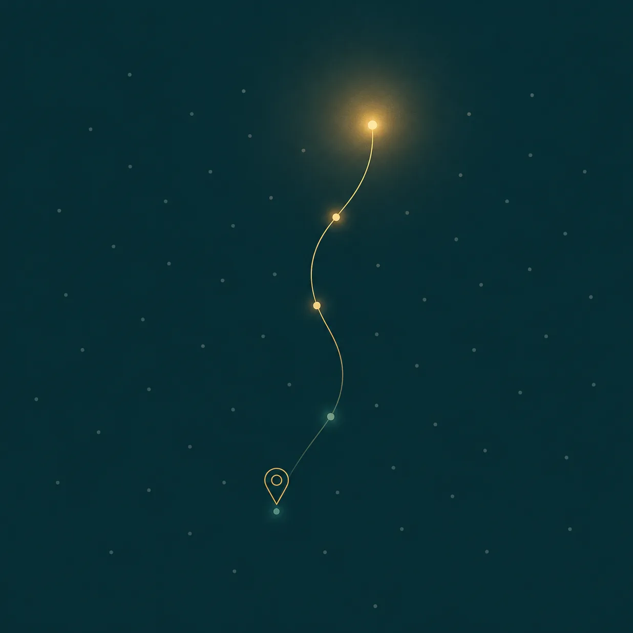 A single pinned firm, warmed through a sequence of touchpoints until the signal fires